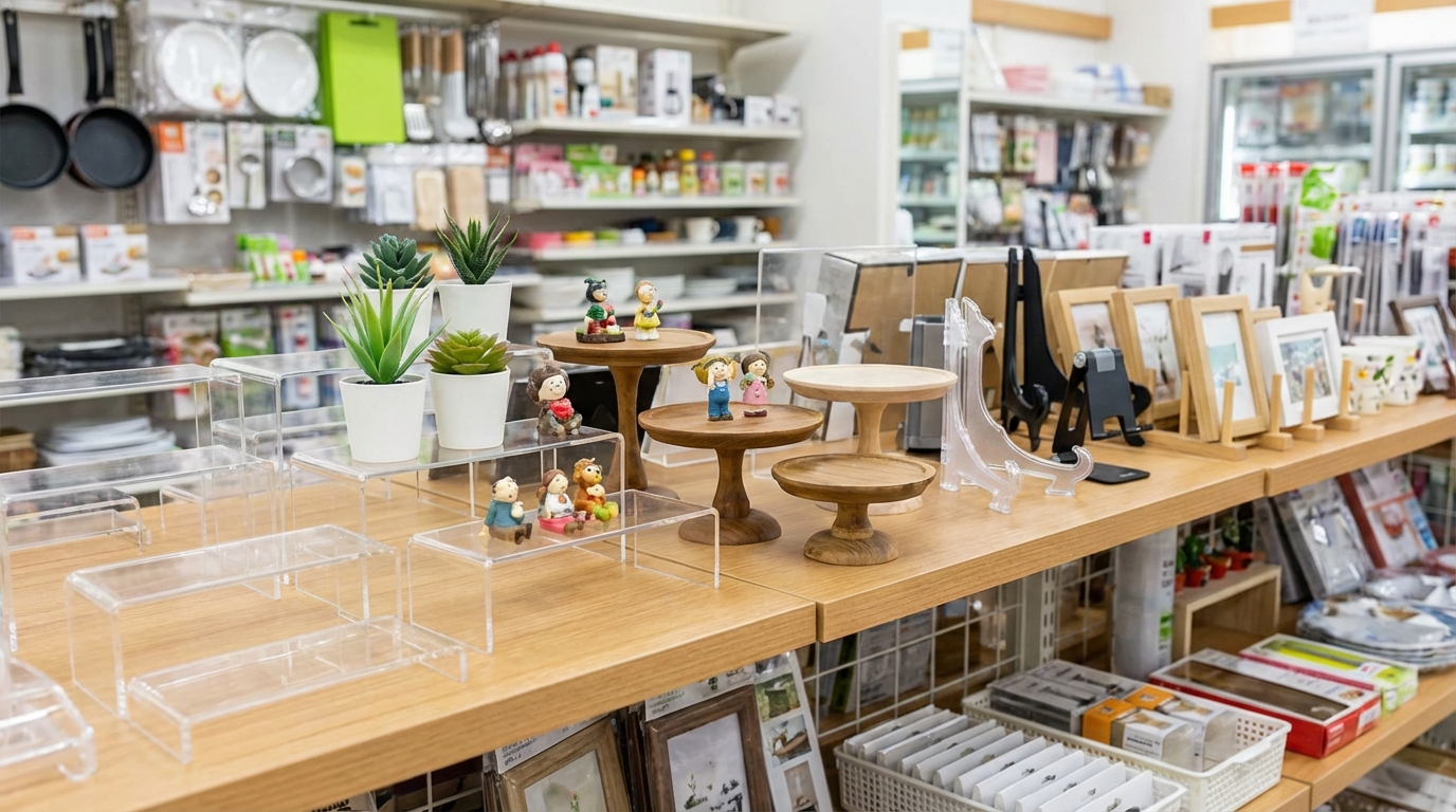 ダイソーやセリアなどの100均で見つかる便利な台座