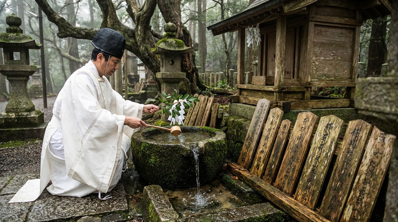 天津祝詞とは？禊祓詞としての起源と歴史