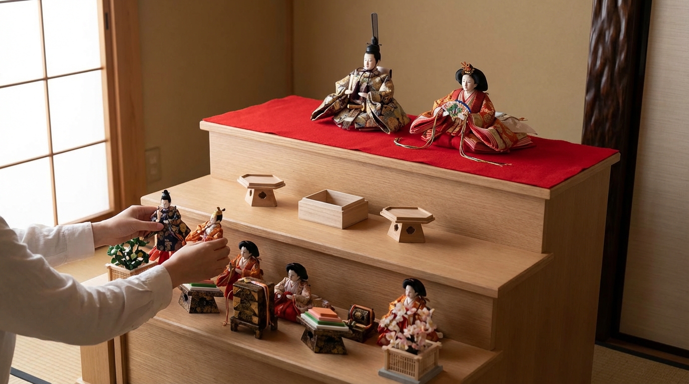 「引き算」で親王飾りに変更するメリット