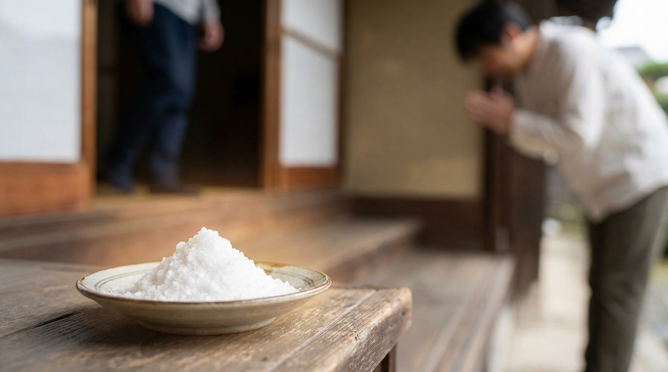 盛り塩を置くことで期待できる3つの効果