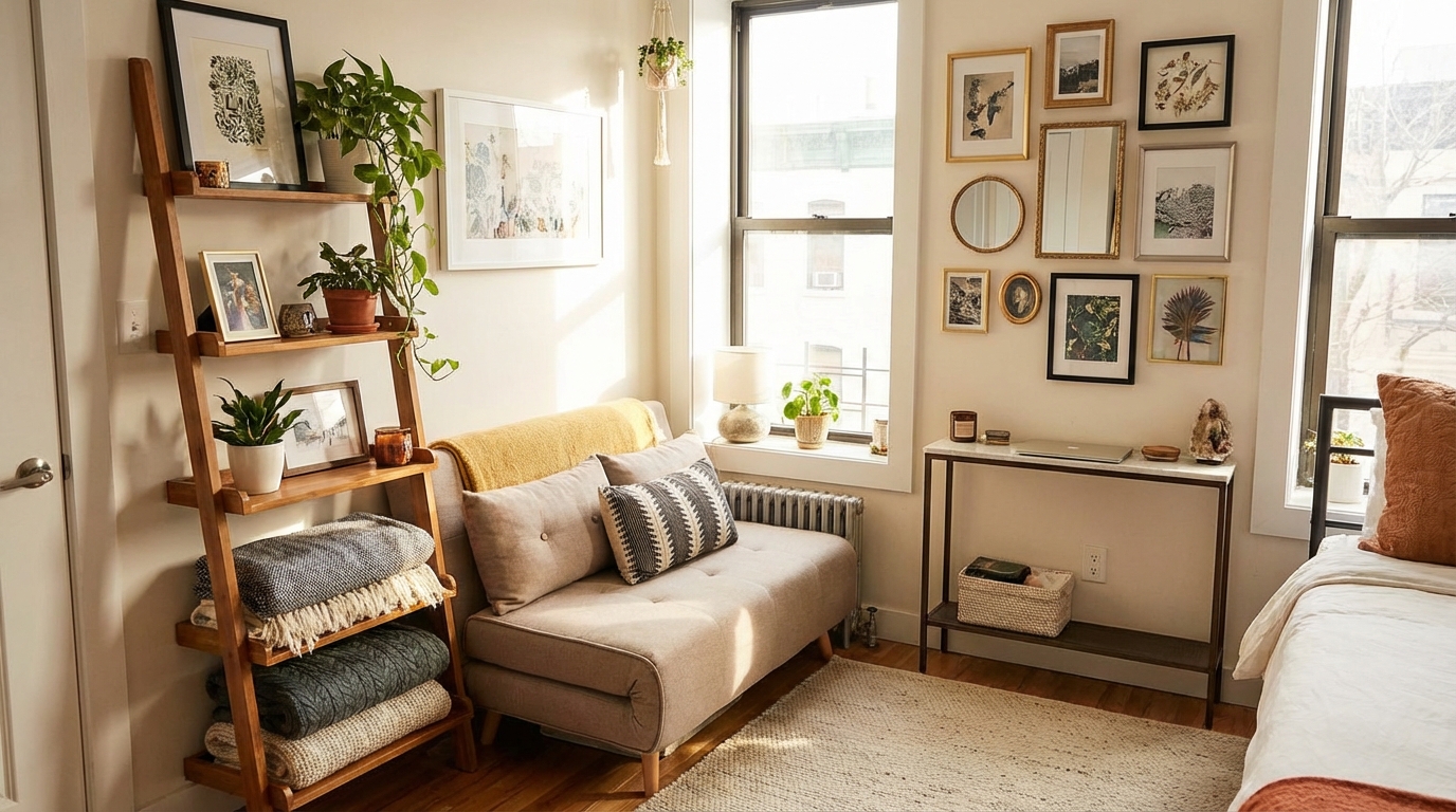 マンションなどの限られたスペースで飾るための工夫