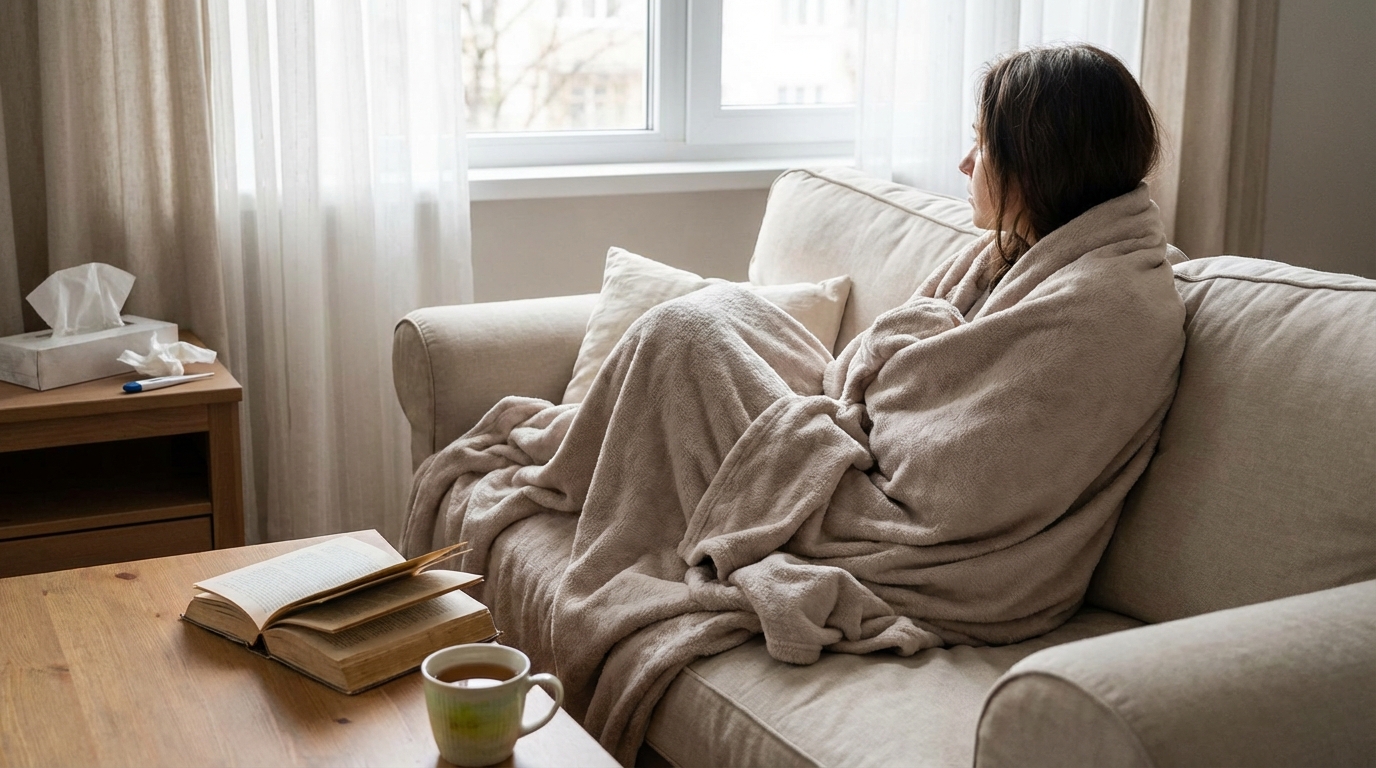 体調が優れない時は無理せず休息を優先する