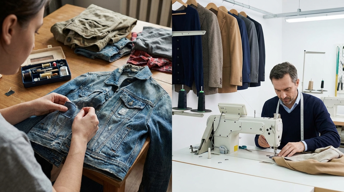 業者に依頼するリメイクサービスとの違い