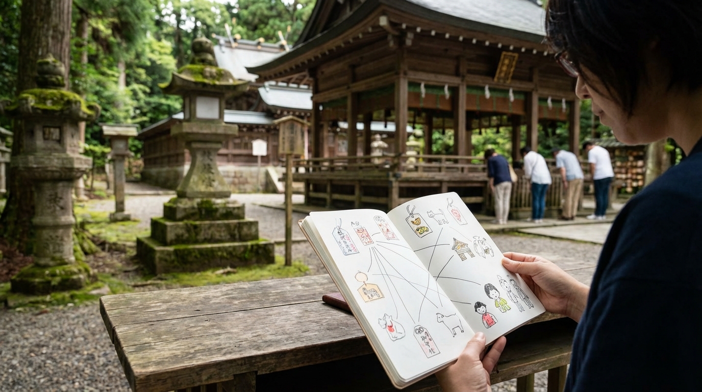 神社のご利益と相関図をリンクさせて開運を狙うコツ