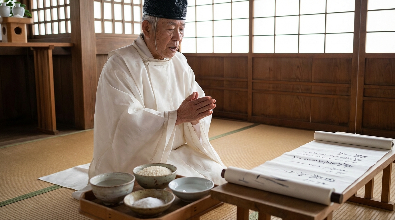 天津祝詞のひらがな全文と唱え方のコツまとめ