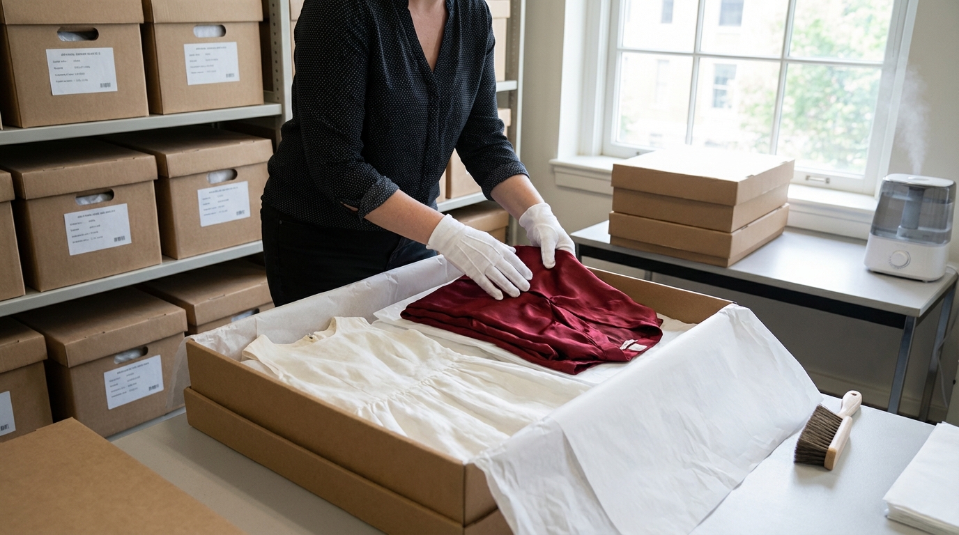 長期保管を考えた色移り対策とメンテナンスの基本