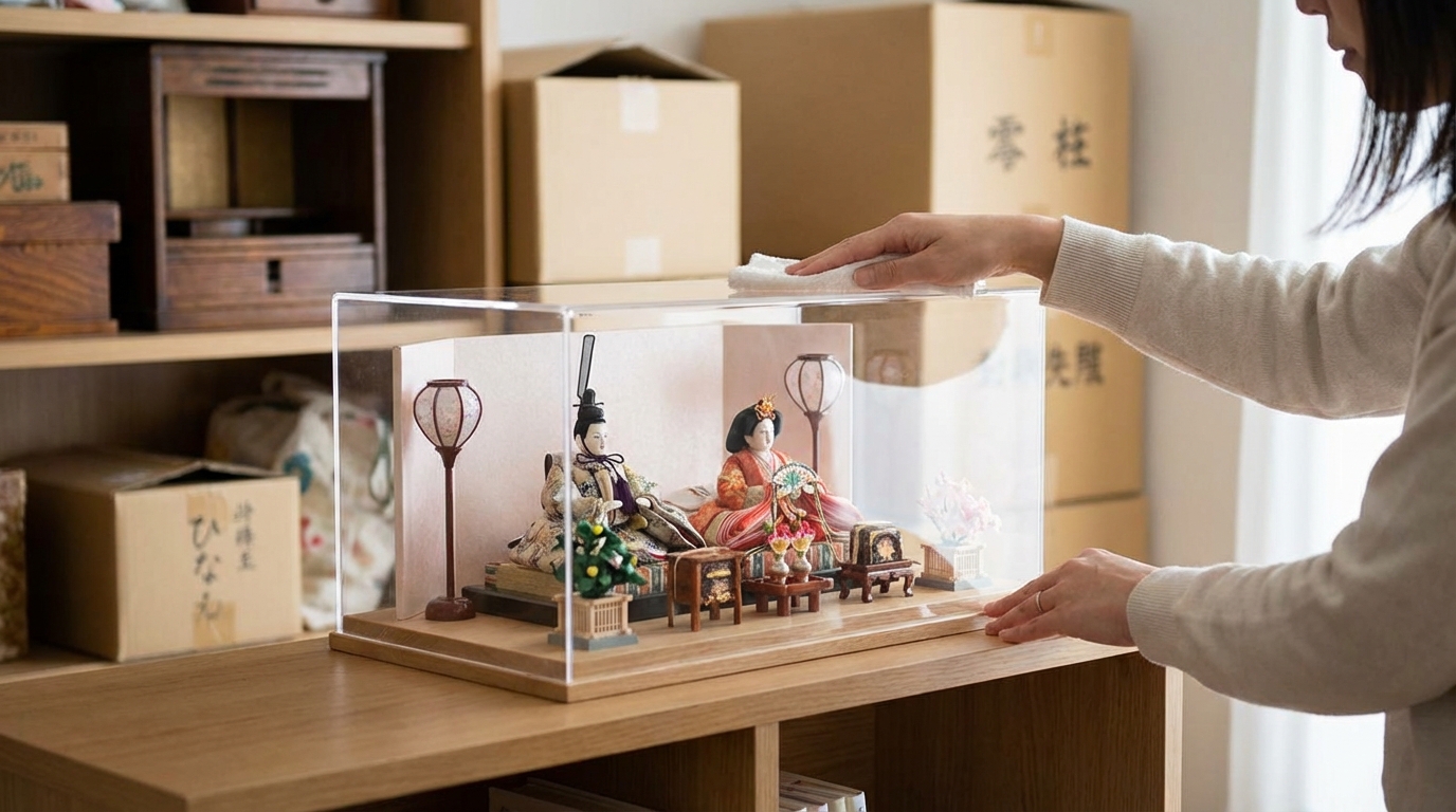 雛人形のケース飾りにおける不満を解消するまとめ