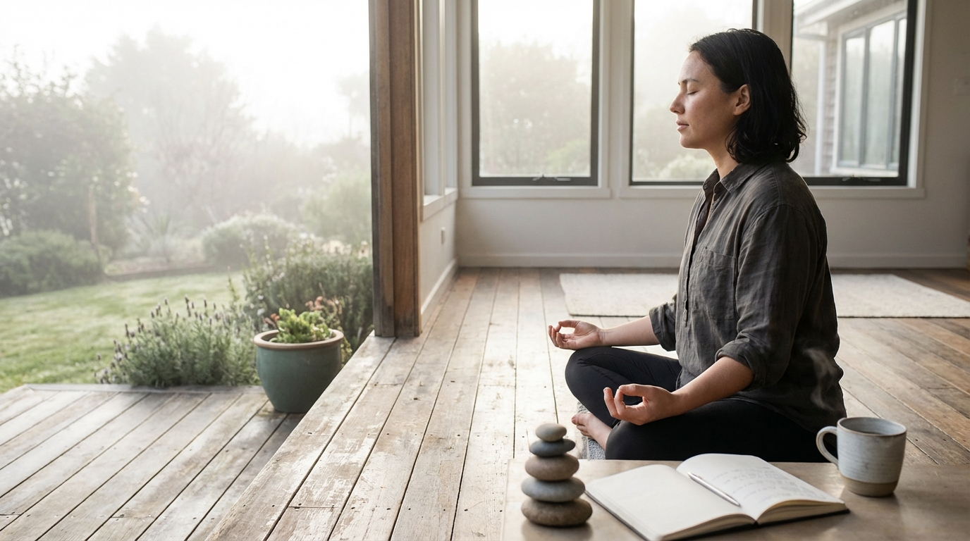 自分軸を整える瞑想と内省の時間