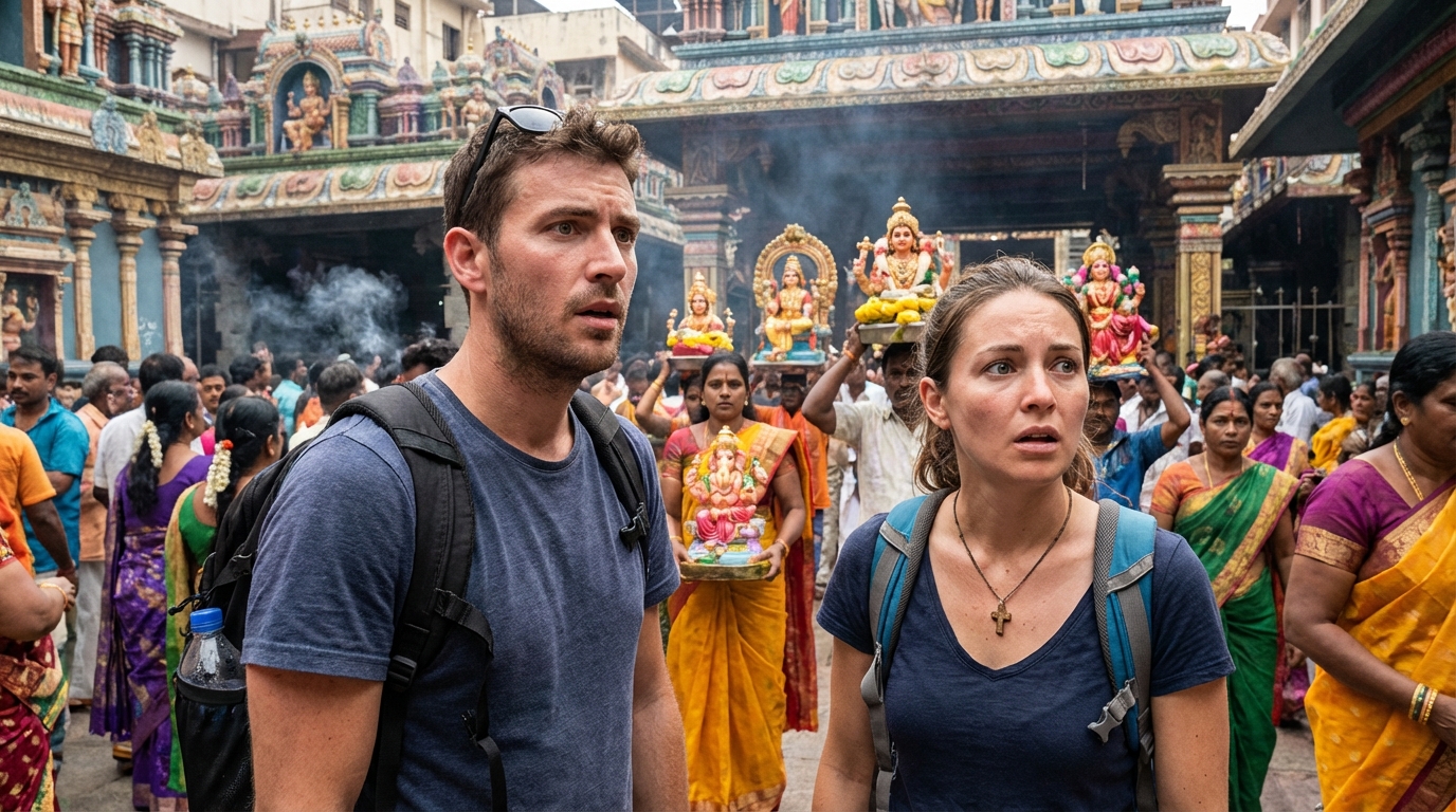 一神教圏の人々が感じる文化的な衝撃