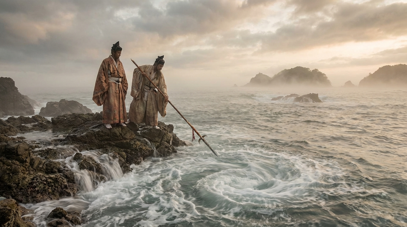 創造のペア「伊邪那岐・伊邪那美」の国産み物語