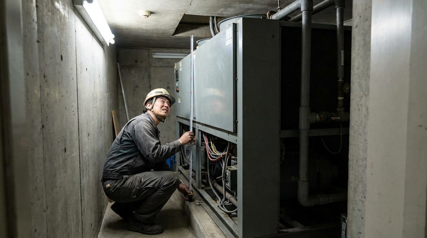 設置場所で感じる圧迫感とサイズの制約