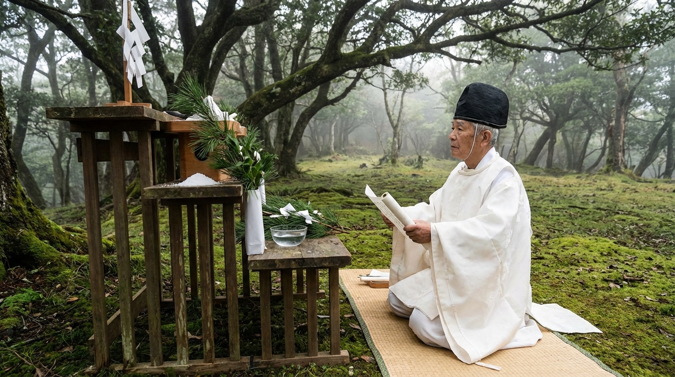 大祓祝詞の構成：前段のストーリー