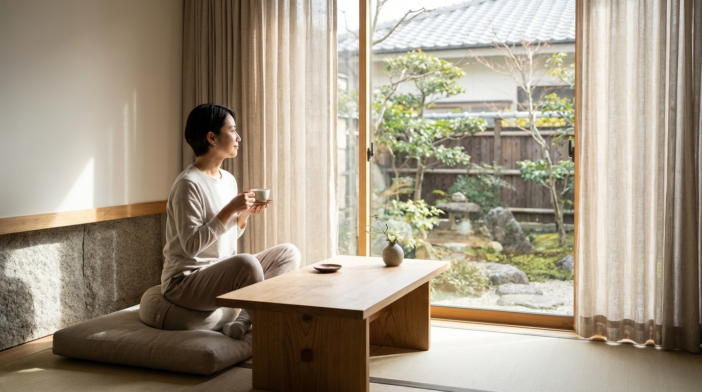 左側の配置が招く「静」の運気と心の平穏