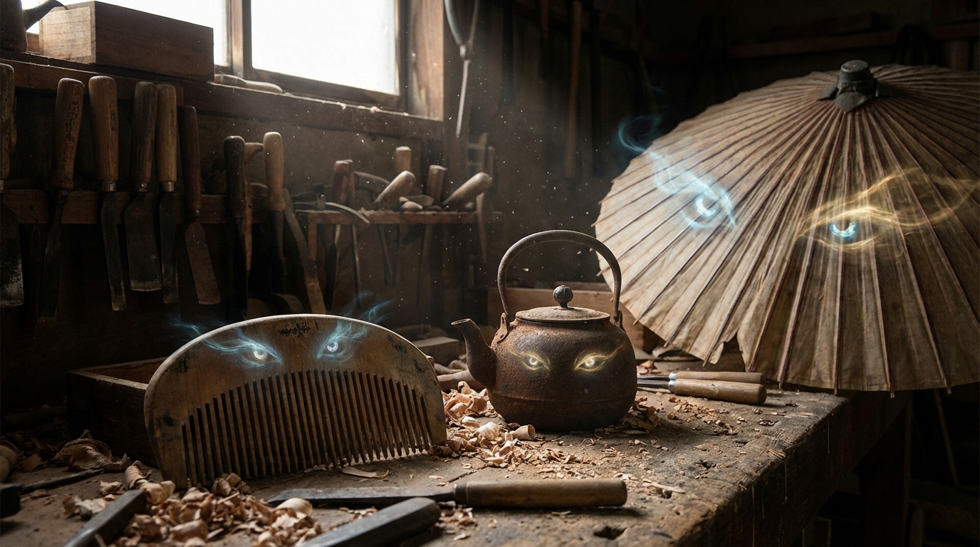 道具にも魂が宿る「付喪神」への興味