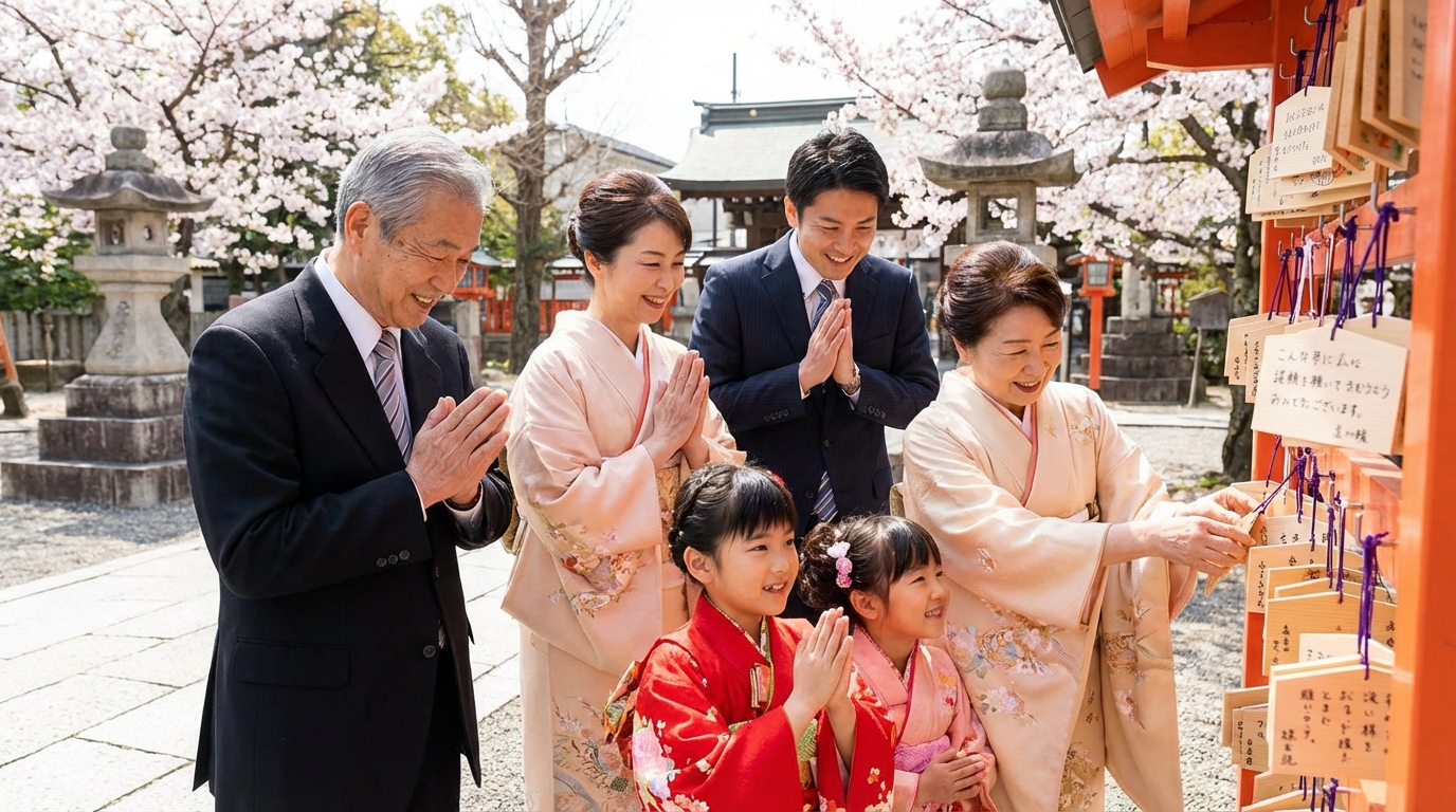 家族の繁栄と健康を願う「祈願」の真意