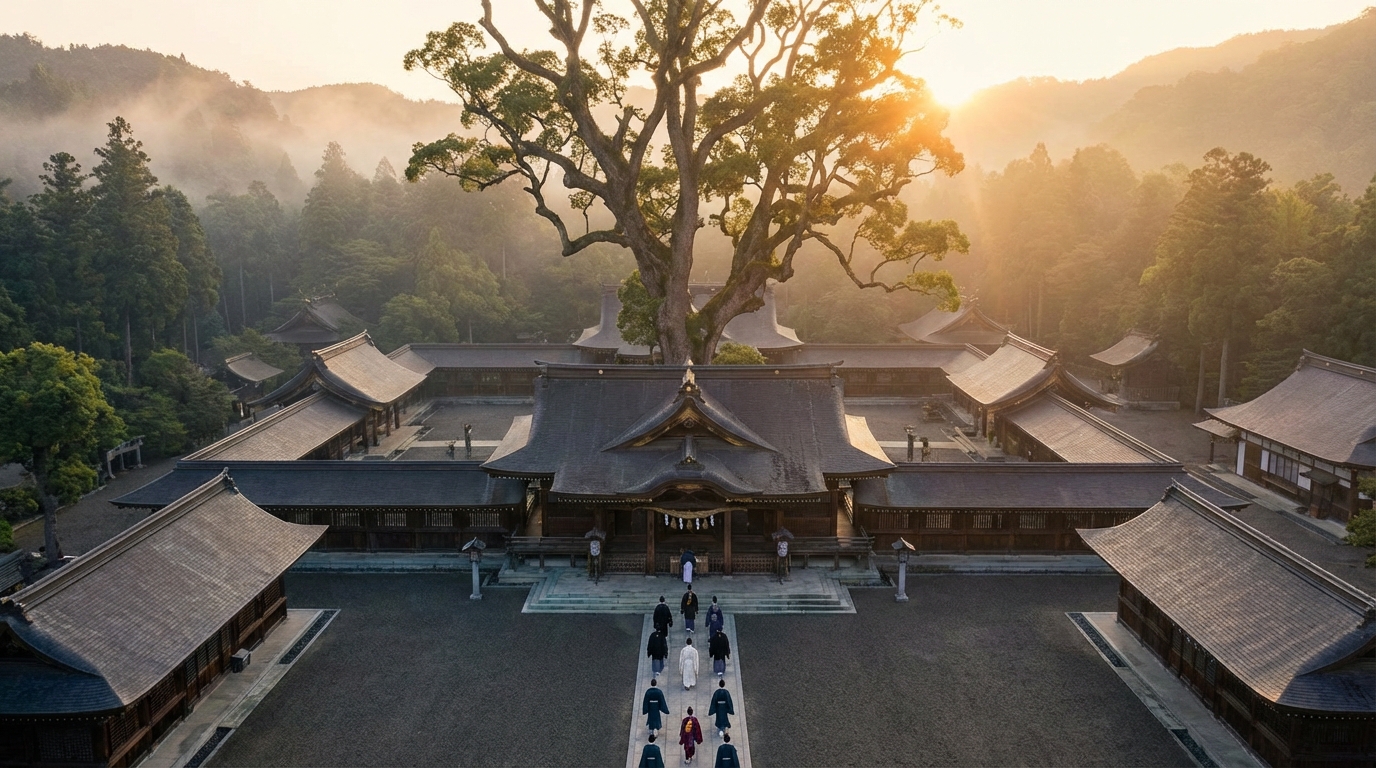 地上の王「大国主神」と出雲の神々の広大な系譜