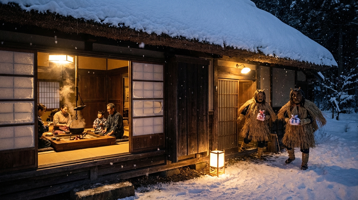 北海道や東北に色濃く残る「大晦日の夜」の風習