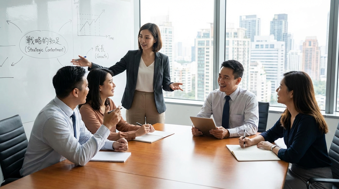 9. ビジネスシーンで役立つ「攻めの知足」という考え方