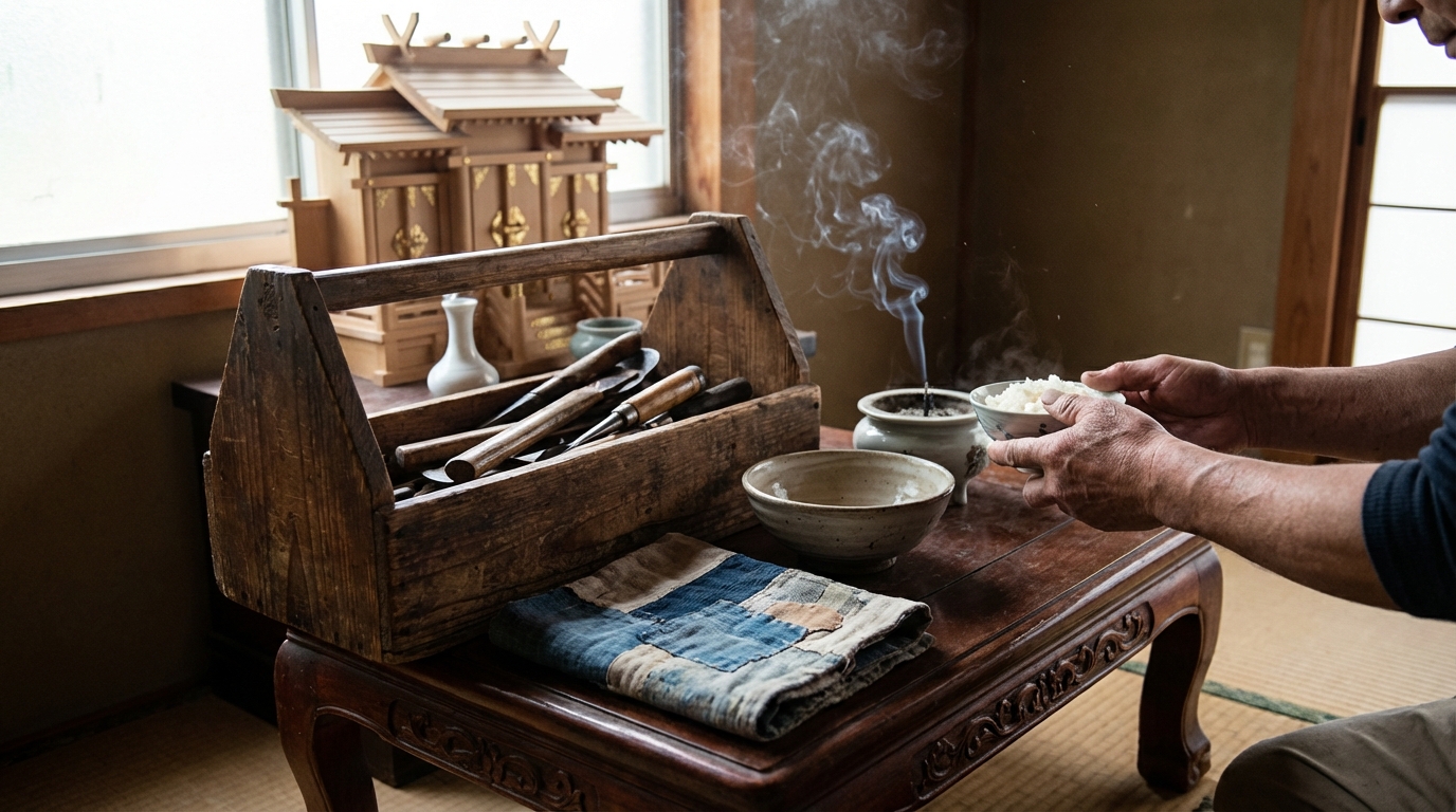 付喪神に代表される「物」への感謝