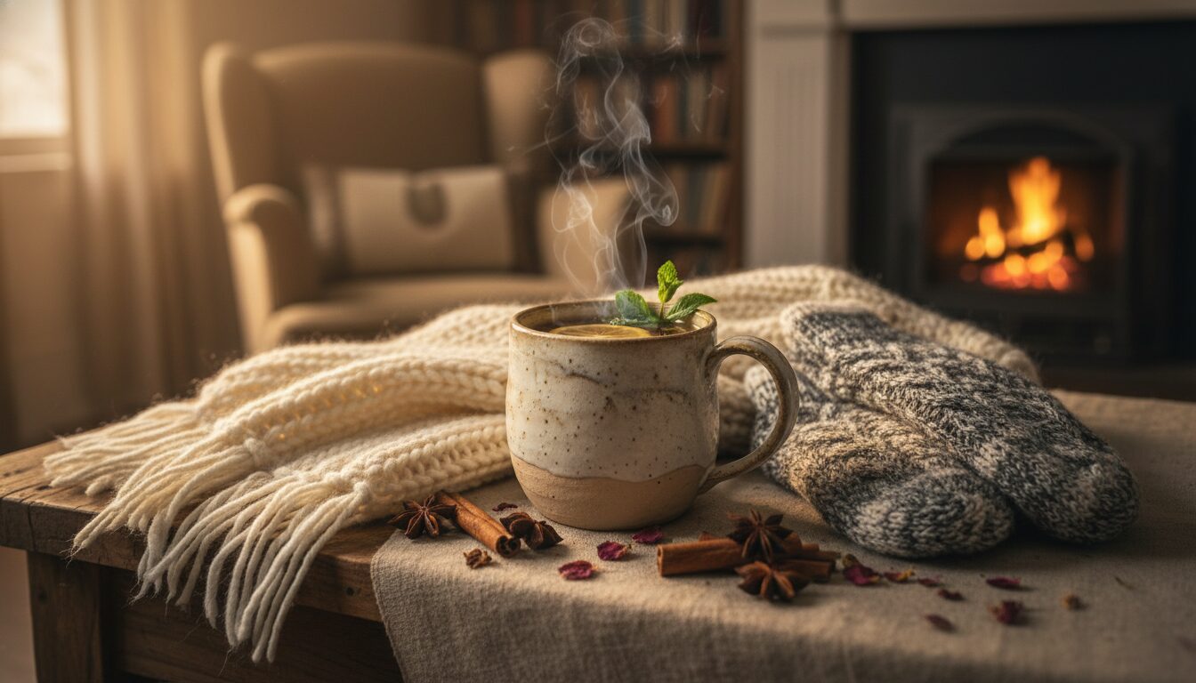 体を労わるハーブティーや冷え対策グッズ