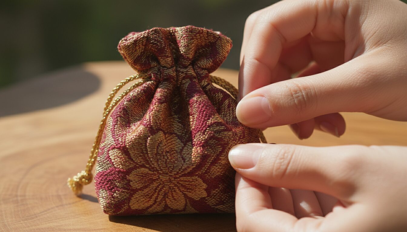 購入時の注意点!お守り袋のサイズと質感の確認