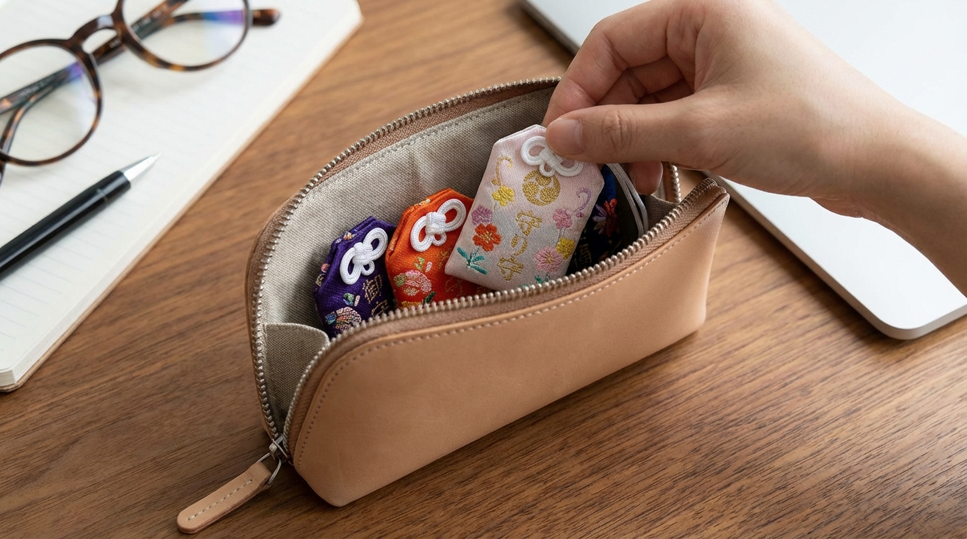 お守り持ち歩き方ポーチの選び方と知っておきたいマナー