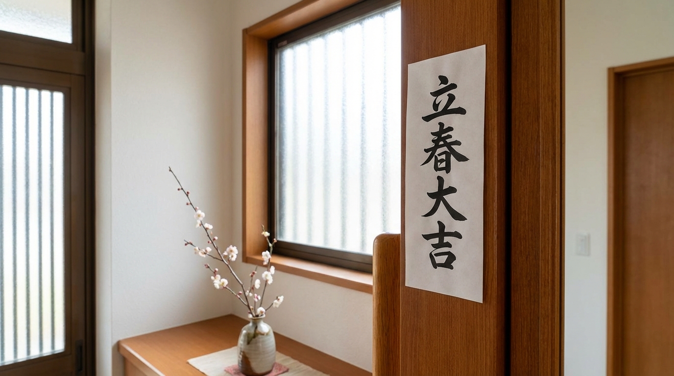 立春大吉のお札はいつまで貼る？期間と基本の作法