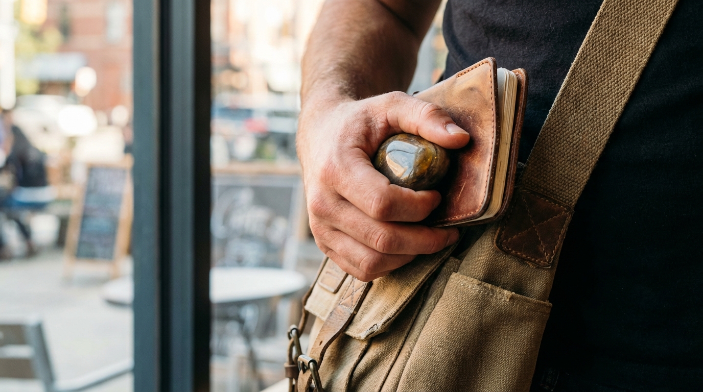 肌身離さず持ち歩くのが効果を実感する第一歩