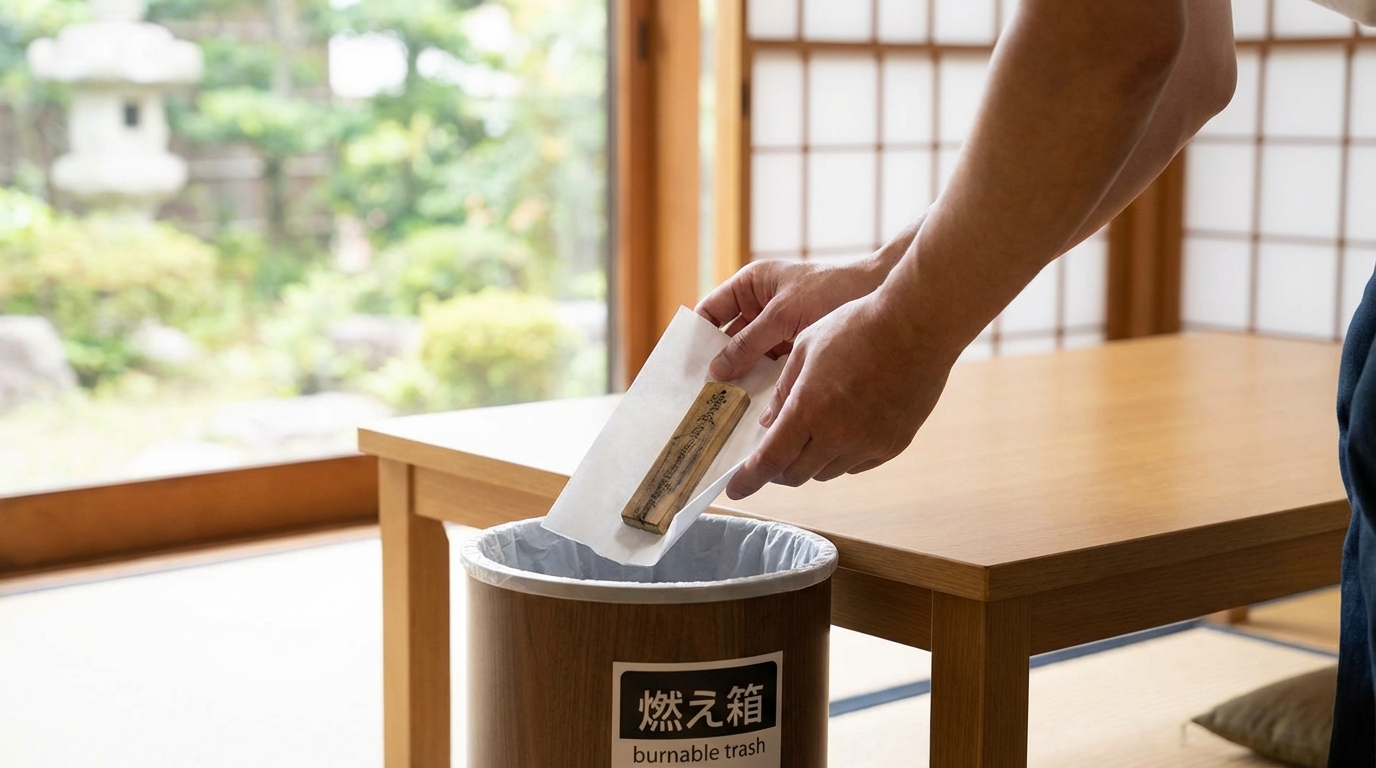 燃えるゴミに出しても神様に失礼にならない理由