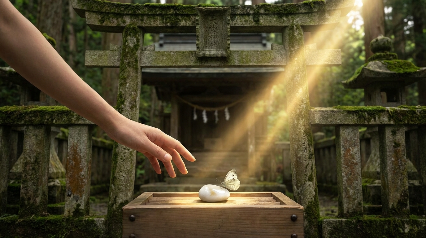 神様との縁が結ばれる「招き」のサイン