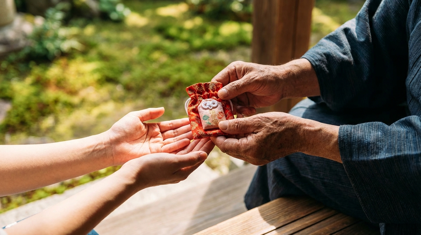 お守りを贈る行為は「幸せを願う善意」