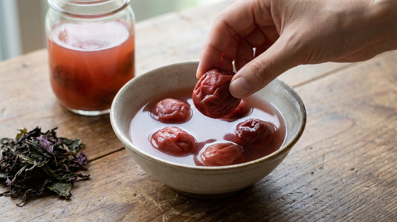 しっとり派は梅酢に戻すのがおすすめ