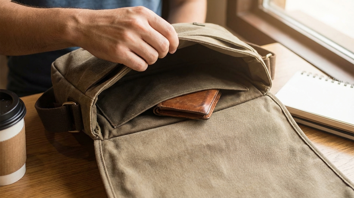 常に身につけるのが基本！カバンの内ポケットがおすすめな理由