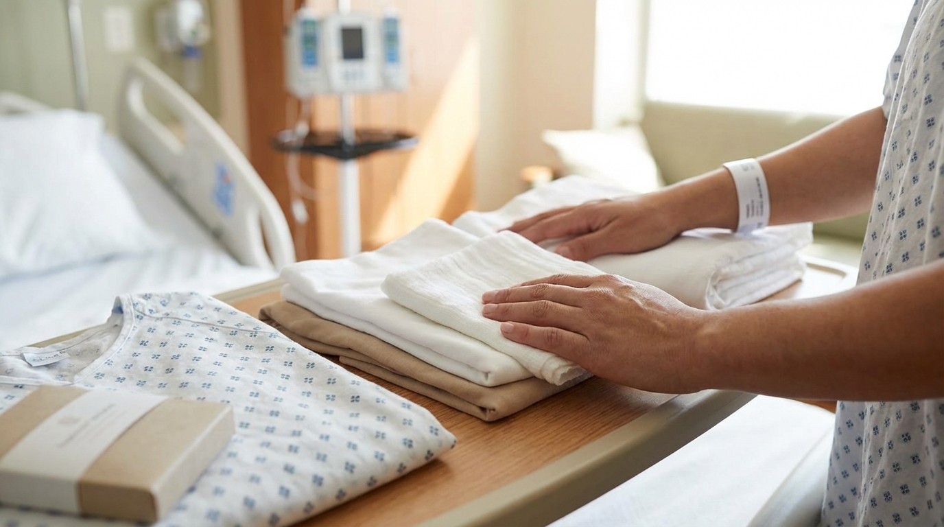 病気や入院中に身につける際の注意点と素材選び