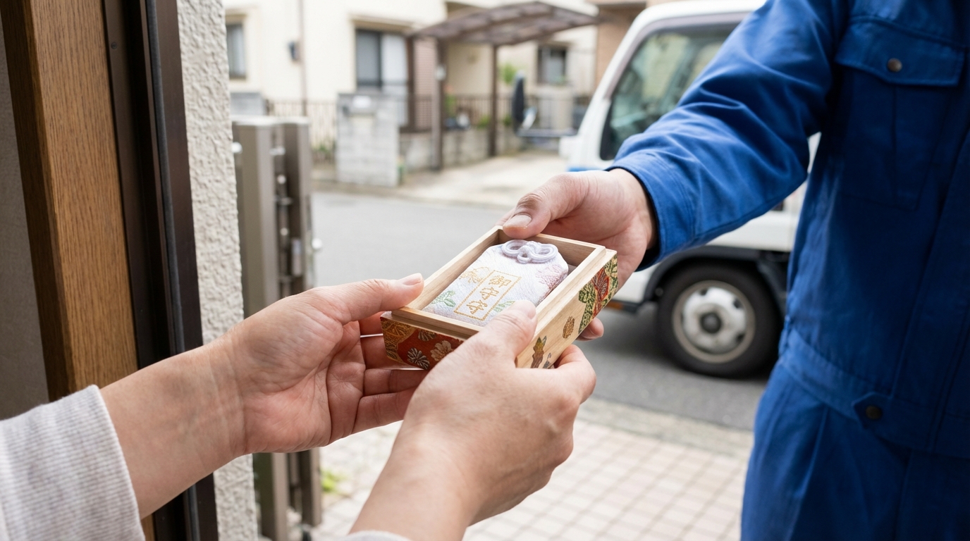 お守りが届くまでの日数と受け取りの注意点