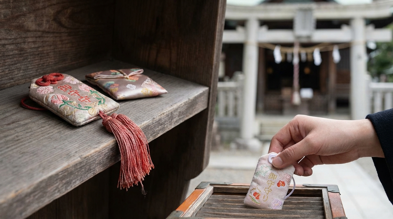 恋愛のお守り：成就後や破局後の扱い