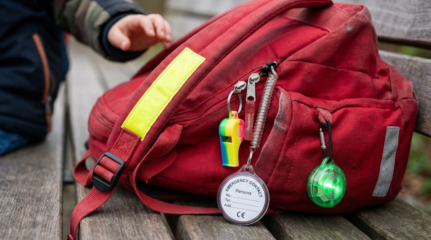 子供のランドセルに付ける時の安全対策