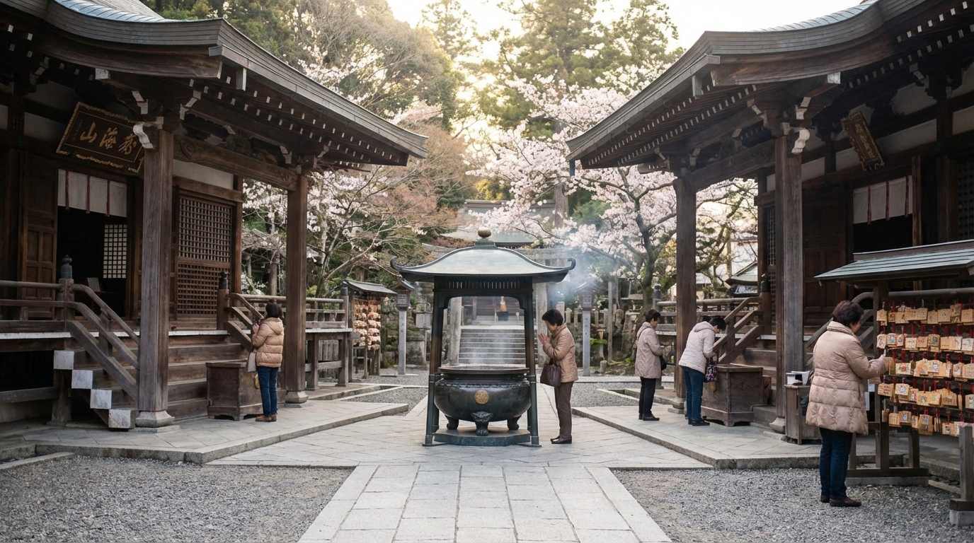 病気平癒で有名な関東・関西の神社仏閣