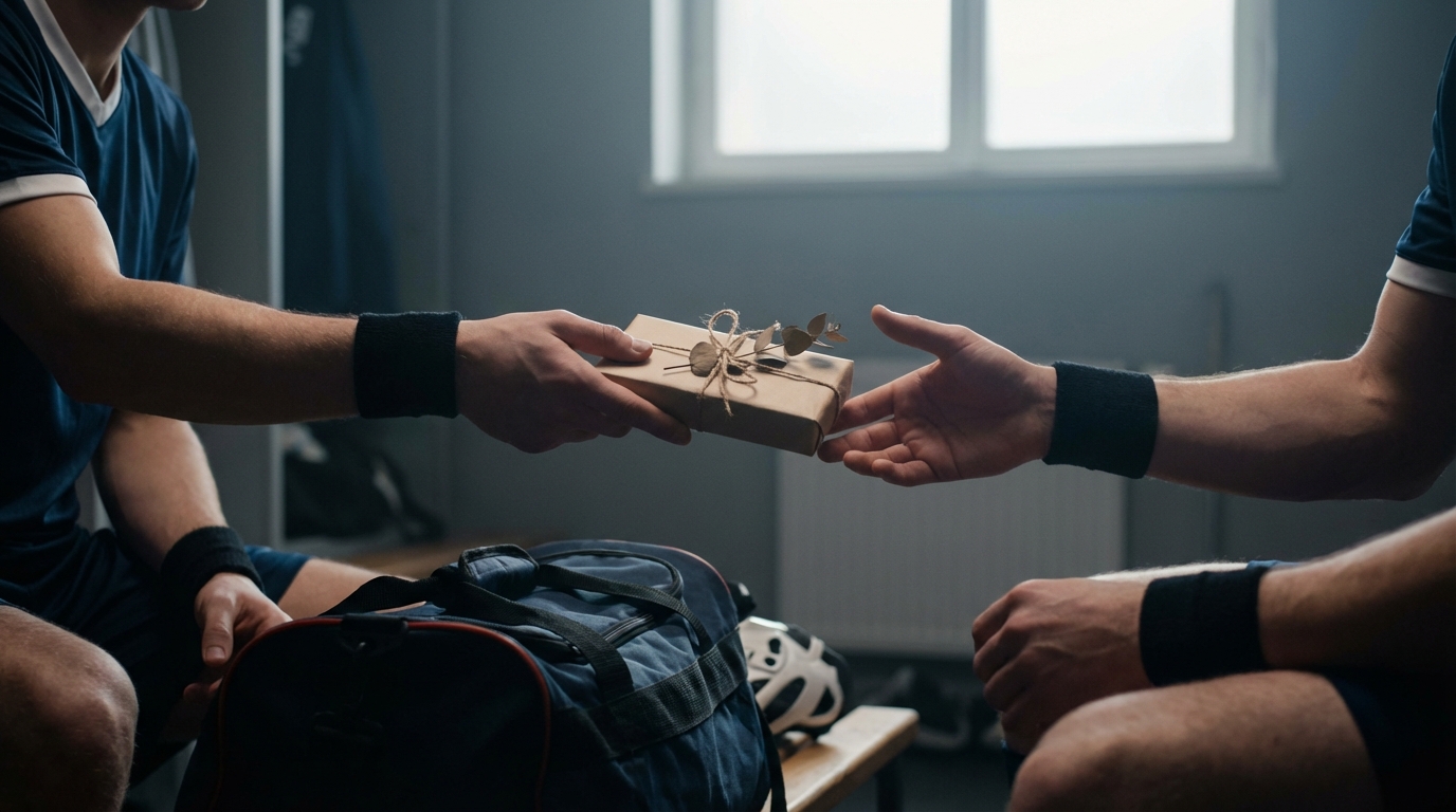 試合前に渡すタイミングと梱包のちょっとした工夫