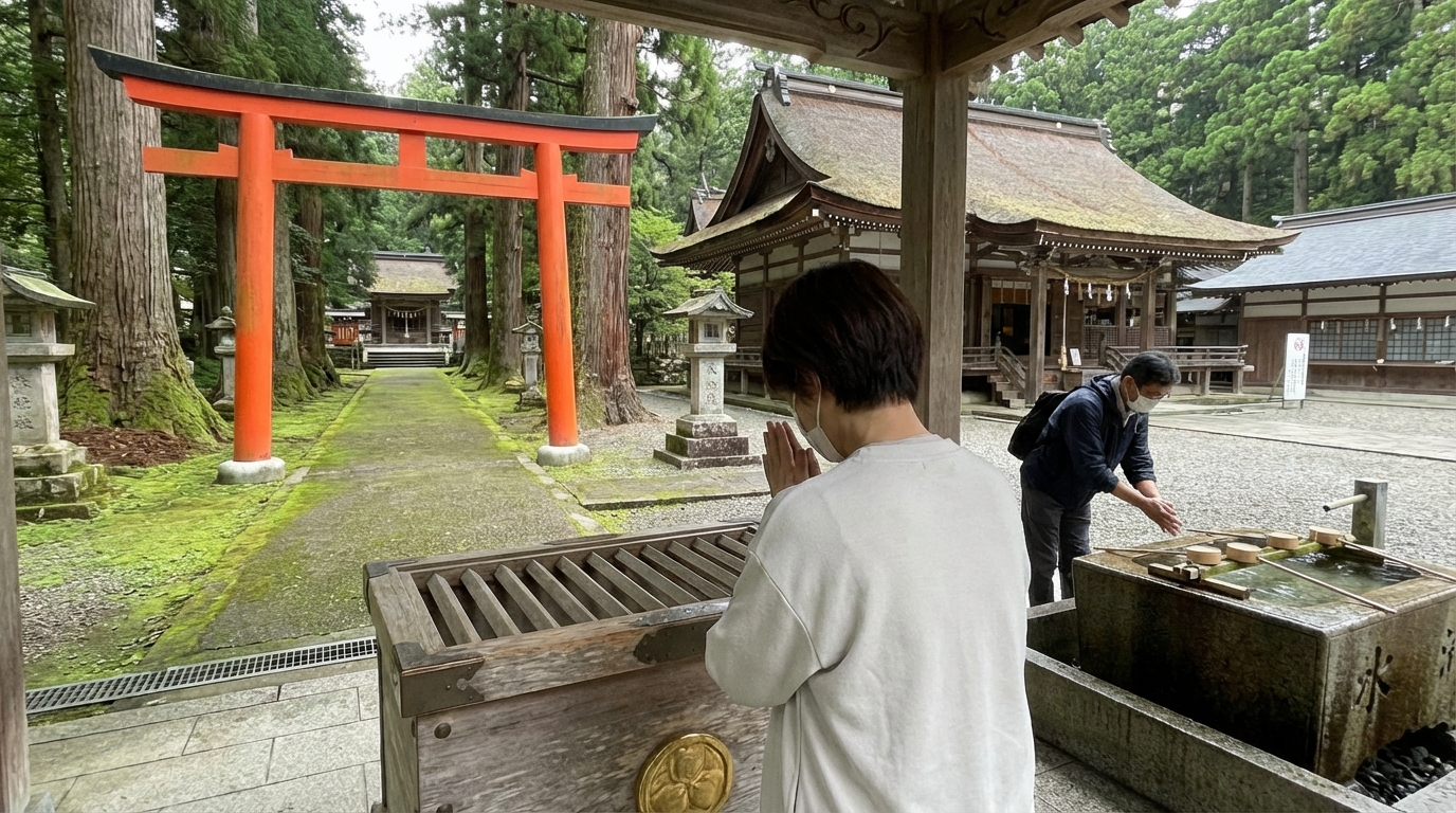 参拝時におさえておきたいマナーと心構え