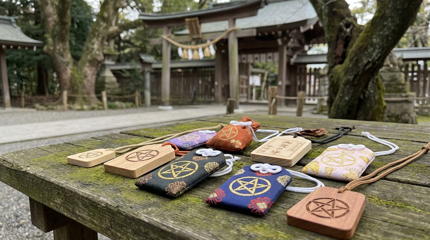 安倍晴明神社のお守りペンダントまとめ