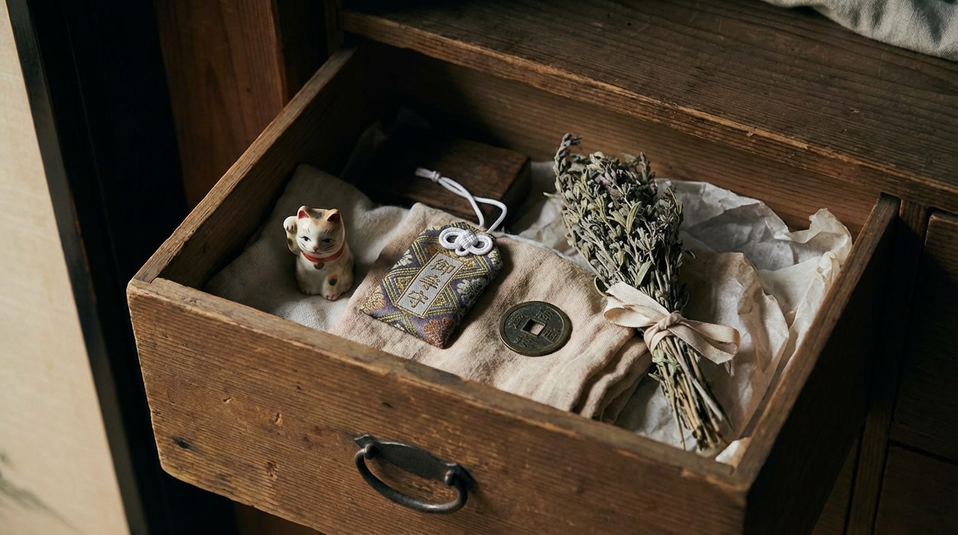 どうしても手放せない時の「縁起物」としての保管