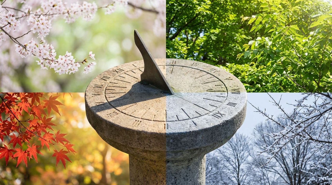 春夏秋冬で異なる間日の決まり方