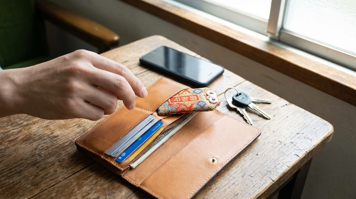 カード型お守りの利便性と身につけ方