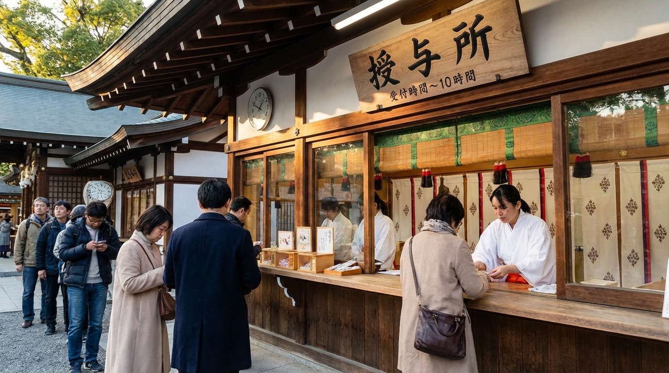 授与所は何時まで？受付時間と混雑時の注意点