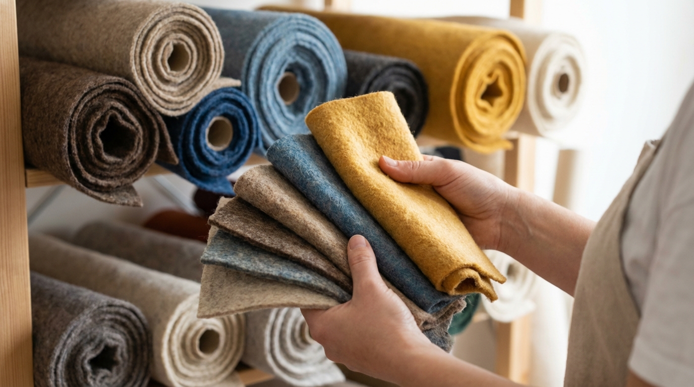 フェルト選びの注意点とおすすめの色合わせ