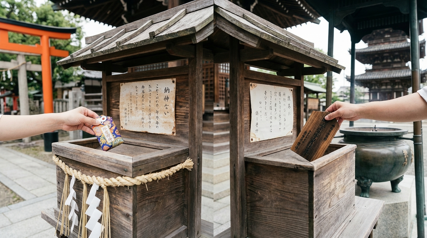 神社とお寺の返納先を間違えないためのルール