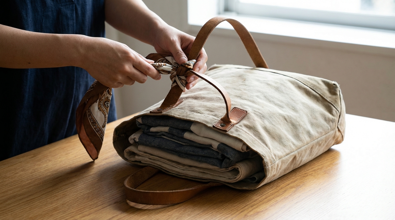 紐が短い場合や形が崩れる時の裏技