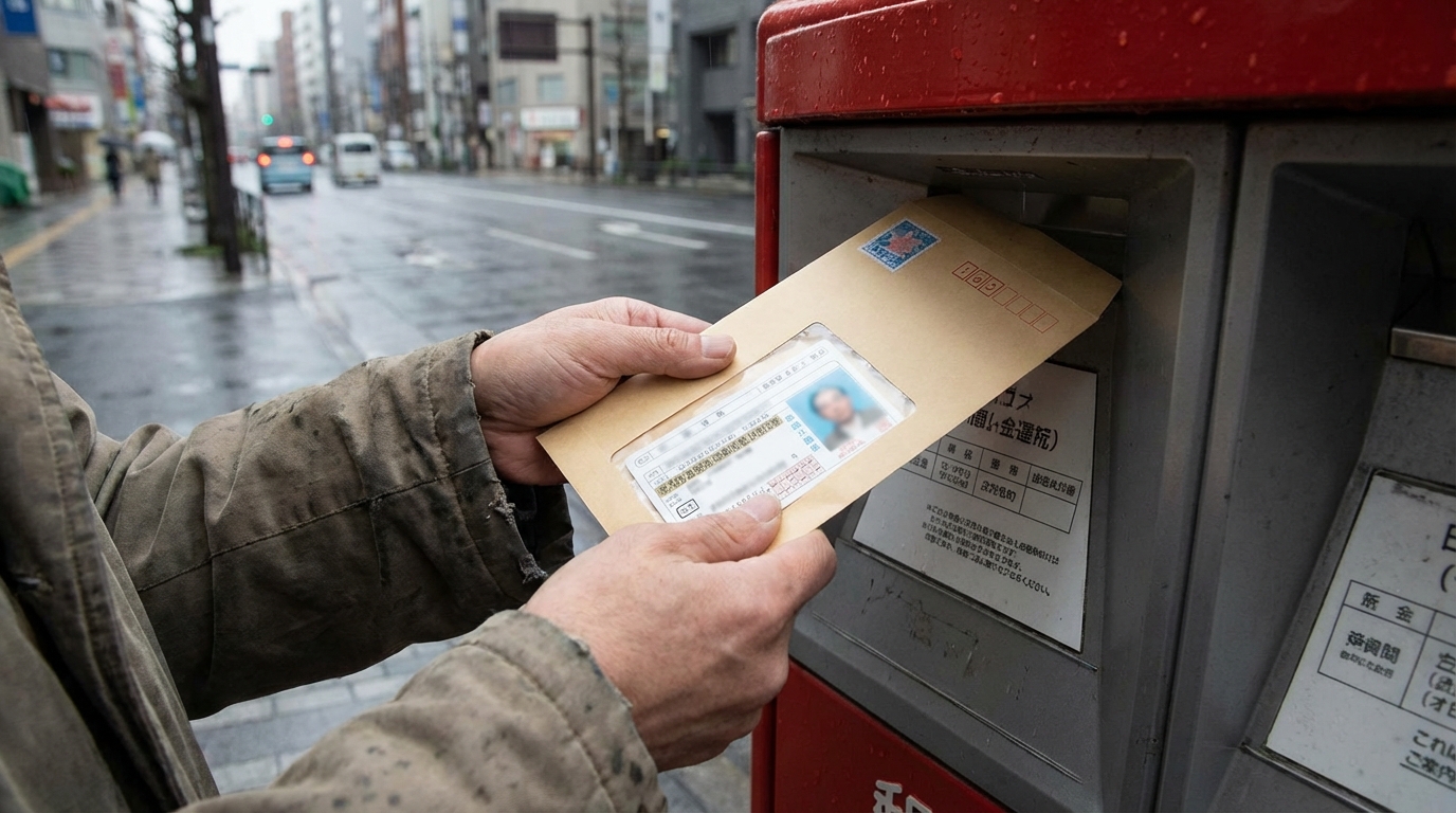 遠方で返納に行けない場合の郵送受付サービス