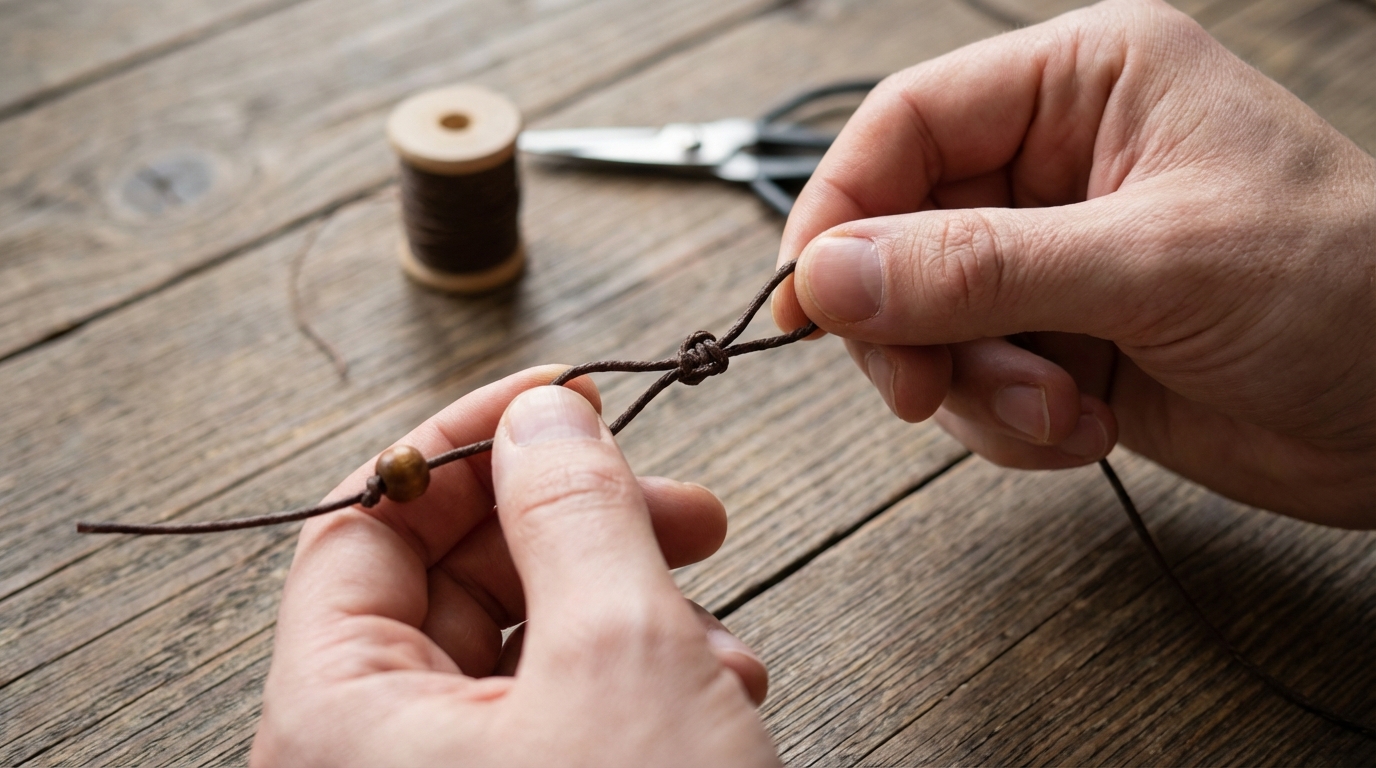 長さを自由に調整できるスライドノットのやり方